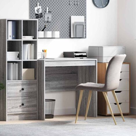 vidaXL Scrivania Altro Grigio sonoma 80 x 50 x 76 cm Legno multistrato