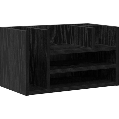 vidaXL Organizzatore da scrivania Legno vecchio 44.5 x 24 x 25 cm