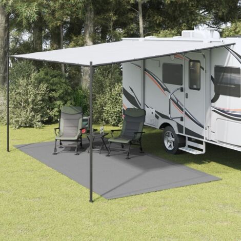 vidaXL Tappeto da Tenda Antracite 5x2,5 m
