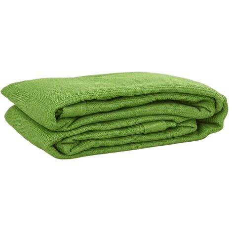 vidaXL Tappeto da Tenda Verde Chiaro 300x400 cm HDPE (1/5)