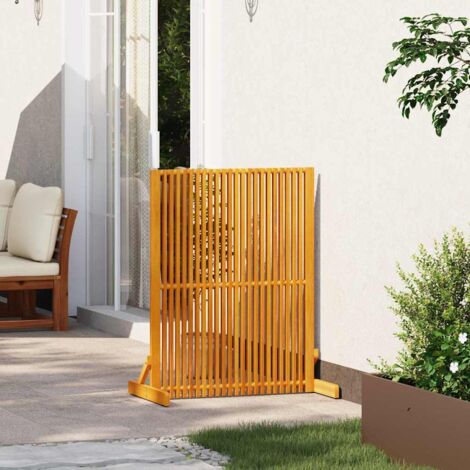 Schermo per Privacy Marrone 79.5 x 50 x 110 cm vidaXL