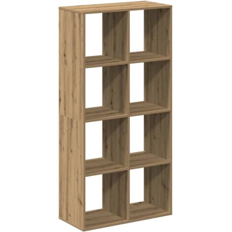 vidaXL Libreria Divisorio Rovere Artigianale 69,5x29x137,5 Truciolato
