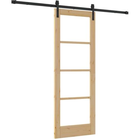 Porta scorrevole Altro ORKDAL Marrone 73.5 x 198.5 cm vidaXL