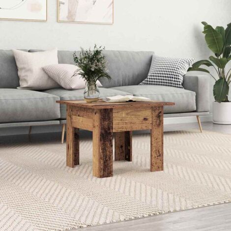 vidaXL Tavolino da salotto Legno vecchio 55 x 55 x 42 cm