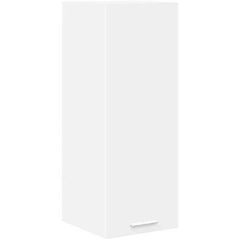vidaXL Armadio pensile Bianco 30 x 31 x 80 cm Legno multistrato (1/5)