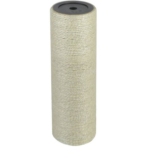 vidaXL Tiragraffi per Gatti 8x25 cm 10 mm Beige