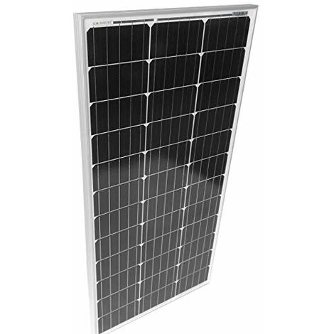 Pannello solare 50w monocristallino eco energia 12v connettori mc4
