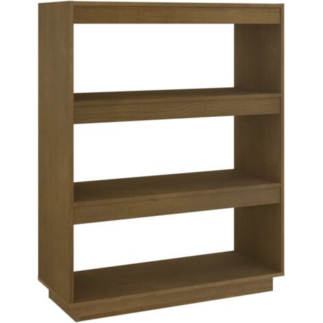 vidaXL Libreria/Divisorio Ambra 80x35x103 cm in Massello di Pino