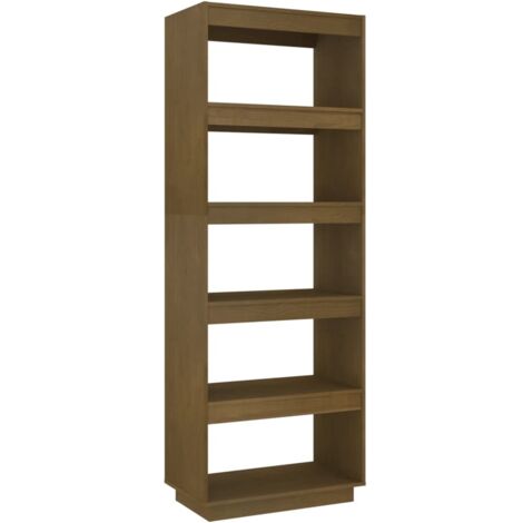 vidaXL Libreria/Divisorio Ambra 60x35x167 cm in Massello di Pino