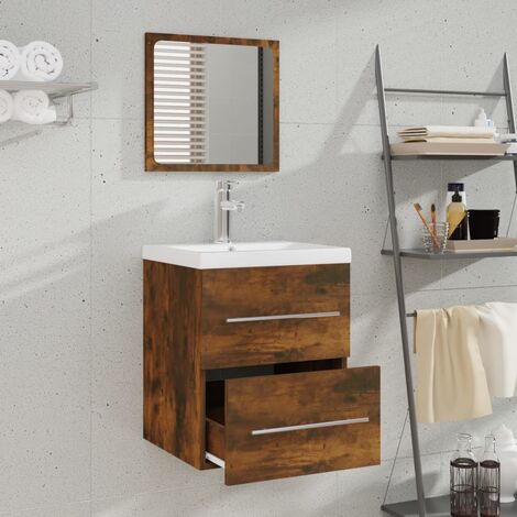 Mobile Sottolavabo da Bagno 63x30x54 cm in Truciolato Colori