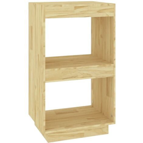 Mensola Legno Massello Scaffale libreria Noce Scuro 2 Ripiani 180