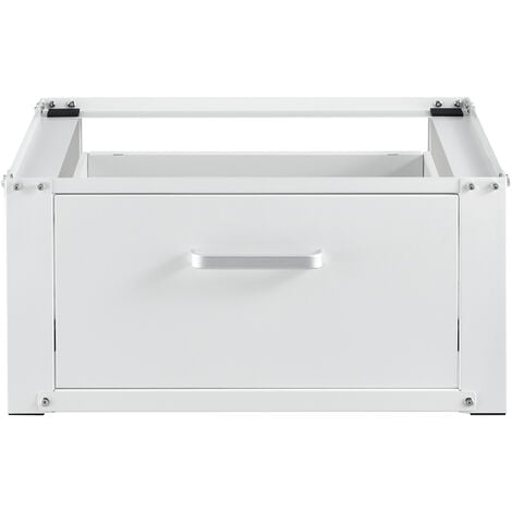 Base per Lavatrice rialzo con cassetto 63x54x31 cm carico max.150kg vari  colori dimensioni : Bianco