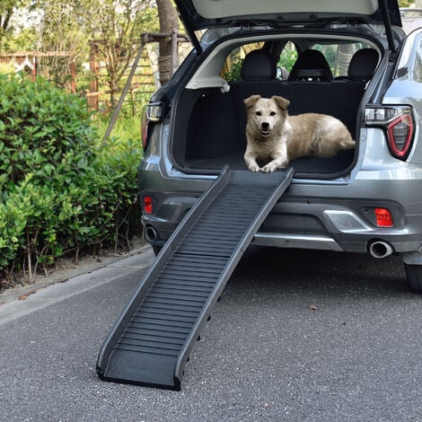 Rampa pieghevole per cani - Accessorio per il trasporto dei cani, in  alluminio