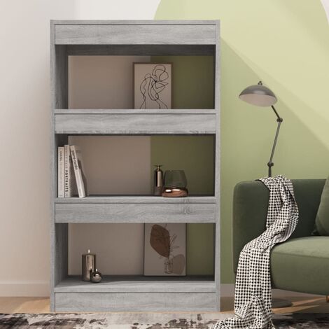 Divisorio libreria in legno 60x30x103cm vari colori dotata di 3