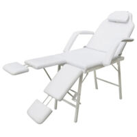 vidaXL Lettino da Massaggio Portatile in Similpelle 185x78x76cm