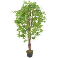 COSTWAY Pianta Finta da Interno da 92 cm, Albero di Camelia Artificiale con  12 Fiori Rossi, 180 foglie e Vaso Riempito di Cemento, Pianta Finta per  Soggiorno e Ufficio