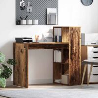 vidaXL Scrivania Legno vecchio 108 x 55 x 103.5 cm Legno multistrato