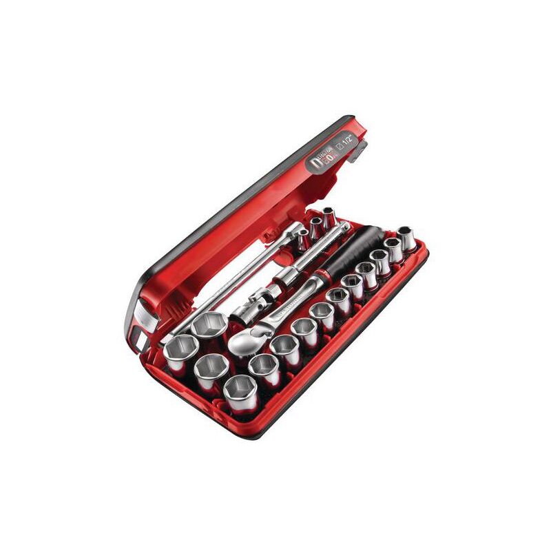 DEWALT Coffret 9 Douilles à Chocs DT7507-QZ 1/2" - Robuste Pour Visseuses Et Boulonneuses à Chocs