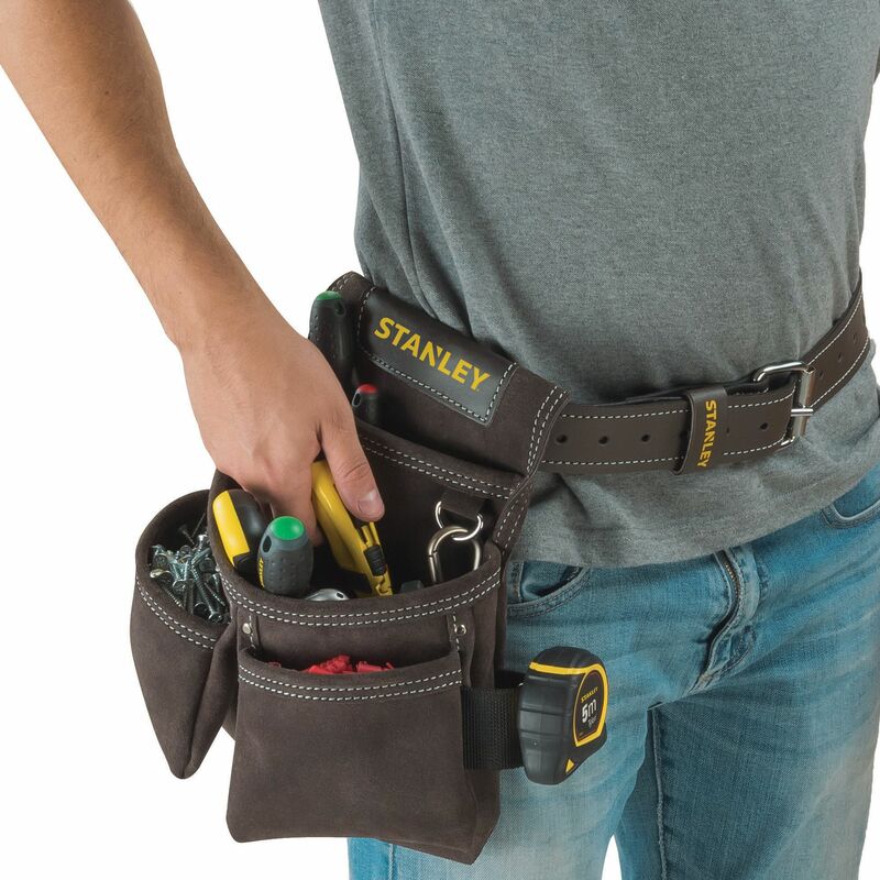 Porte-outils en cuir pour ceinture Stanley®