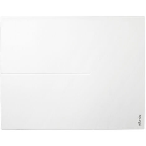 Atlantic – Radiateur à inertie digital 1500W horizontal – Corps en aluminium – Programmation personnalisable – Détection ouverture fenêtre – 503113