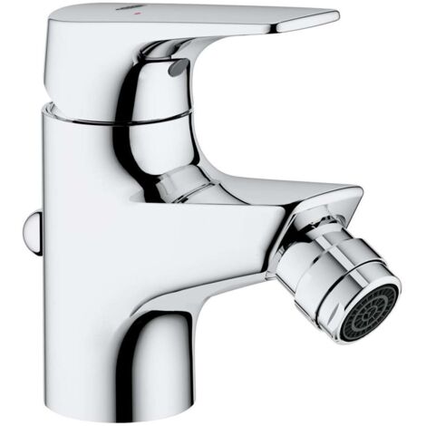 Mitigeur monocommande bidet chromé – Finition brillante – Cartouche céramique 28 mm – Mousseur GROHE EcoJoy 5 l/min – Installation rapide