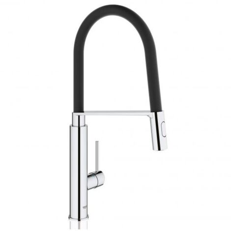 GROHE 31453001 Concetto Pull-Out Kitchen Faucet With Sprayer Chrome