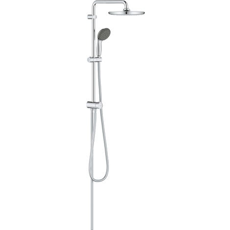 Colonne de douche avec thermostat GROHE Vitalio Start 250 noir