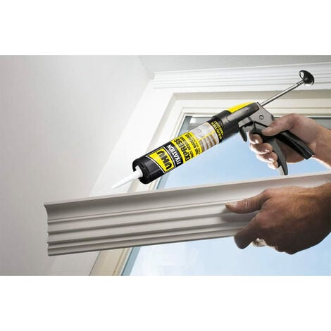 UHU Fixation express - Colle de montage ultra forte et rapide, blanche, cartouche 370g
