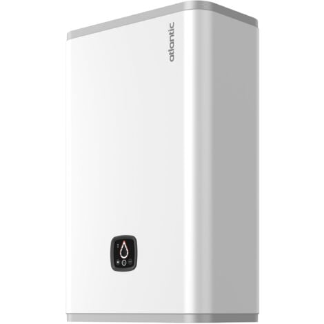 Chauffe-eau électrique connecté Linéo Atlantic - Plat multiposition mural - 40L