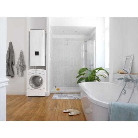 Chauffe-eau électrique connecté Linéo Atlantic - 2250W - Plat vertical mural - 120L