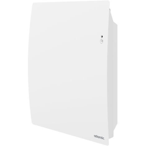 Radiateur bloc aluminium ATLANTIC Agilia - 1000W - Horizontal - Blanc Carat