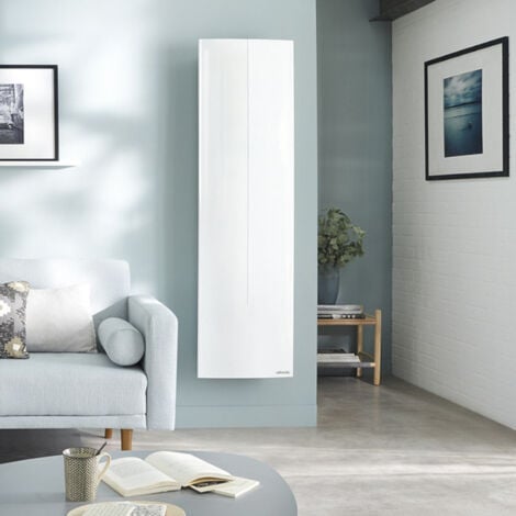 ATLANTIC Radiateur chaleur douce digital Sokio vertical 1000W blanc