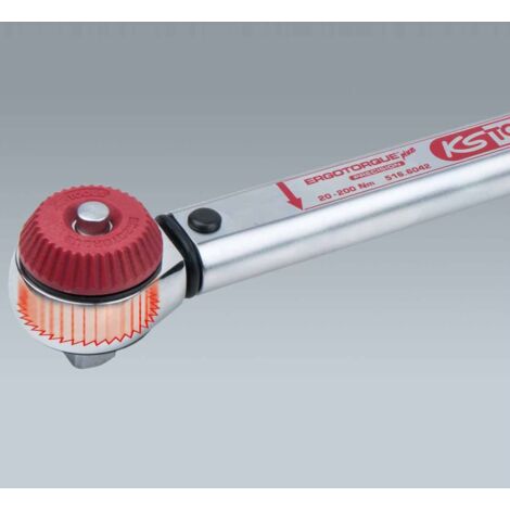KS Tools 516.6042 1/2" Llave dinamométrica ERGOTORQUE®precision de 40
