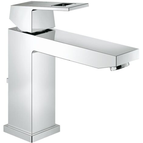 Grohe – Mitigeur monocommande de lavabo chrome brillant – Cartouche céramique 28 mm – Débit 5,7 L/min – Technologie EcoJoy – 23445000