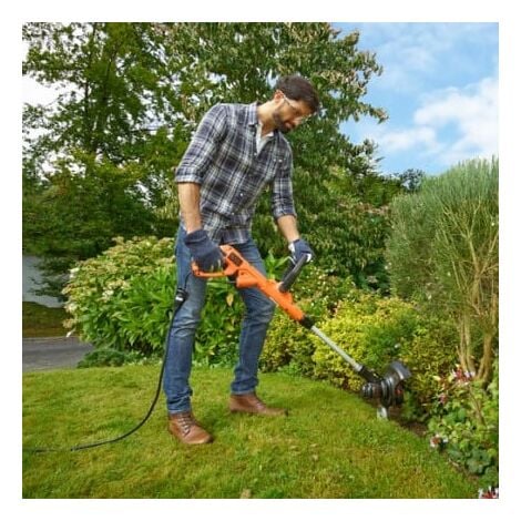 BLACK+DECKER Coupe-bordure Filaire 550W - 30 cm - POWERCOMMAND - BESTE630-QS