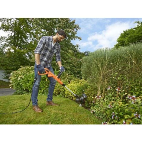 BLACK+DECKER Coupe-bordure Filaire 550W - 30 cm - POWERCOMMAND - BESTE630-QS