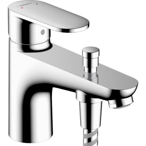 Hansgrohe – Mitigeur bain douche monotrou finition chromée – Longueur bec 140 mm – Débit 20 l/min – Inverseur automatique – 71444000