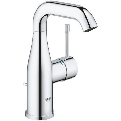 Grohe – Mitigeur de lavabo 23462001 – Finition chrome éclatant – Bec mobile – Technologie SilkMove pour contrôle précis – Économie d'eau 5,7 l/min