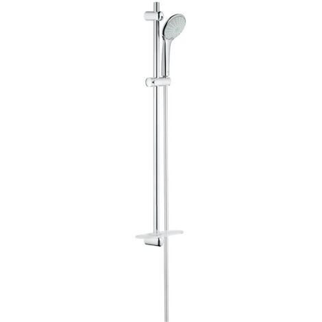 Grohe – Ensemble de douche complet Euphoria 110 Duo – Douchette 2 jets – Barre de douche 900 mm – Flexible 1750 mm – 27225001