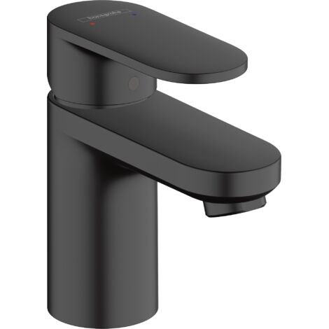 Hansgrohe – Mitigeur lavabo 71550670 noir mat – Monocommande avec vidage à tirette – Hauteur 156 mm – Débit 5 l/min – Technologie EcoSmart