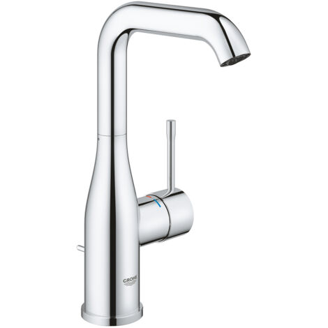 Grohe – Mitigeur de lavabo 32628001 – Monocommande taille L – Finition chromée – Bec mobile 360° – Débit 5,7 l/min – Installation monotrou