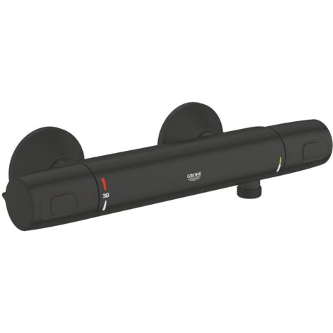 Grohe Precision Trend - Mitigeur thermostatique de douche, noir mat 1022172432 (1/5)