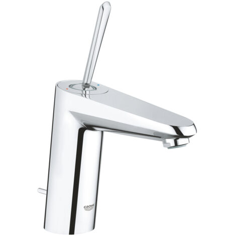 Grohe – Mitigeur monocommande lavabo taille M – Finition chrome – Débit 5,7 l/min – Installation QuickFix Plus – 23427000