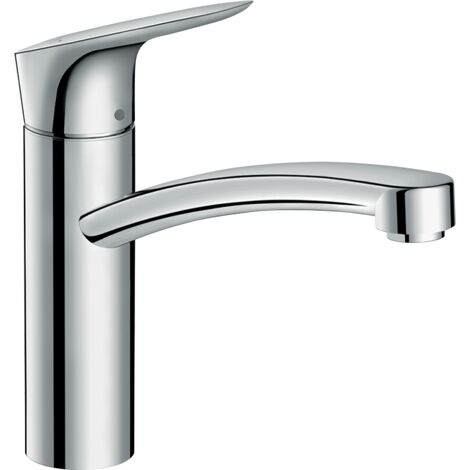 Hansgrohe – Mitigeur de lavabo LOGIS M31 160 – Bec orientable 360° – CoolStart pour démarrage en eau froide – 71839000