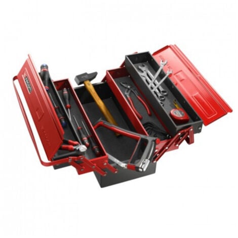 Boîte à outils métallique 5 Cases Grand Volume FACOM BT.13GPB