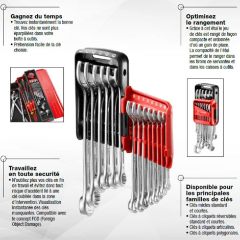 440XL.15 CLÉ MIXTE LONGUE 15MM RS