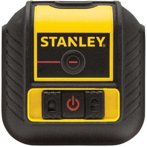 Stanley – Niveau laser croix 12 m – Diode laser rouge 635 nm – Précision ± 5 mm – Auto-nivellement 5s – Indice IP50 pour protection poussière et eau - STHT77502-1