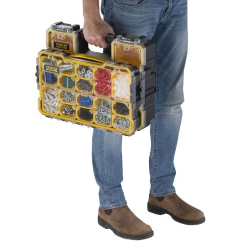 Organiseur - Etanche - 14 Compartiments Amovibles - FATMAX - STANLEY, FMST1-75779