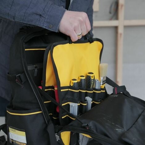 Sac à Dos Porte-Outils - Base Rigide - 36 x 46 x 27 cm - FATMAX - STANLEY, 1-95-611