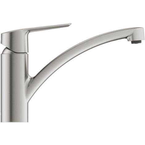 GROHE Mitigeur monocommande évier de cuisine Start Supersteel 32441DC1